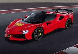 Ferrari SF90 XX Spider Red Portofino (ケース付) (ミニカー)
