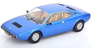 フェラーリ 208 GT4 1975 ライトブルーメタリック (ミニカー)