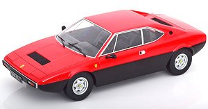フェラーリ 208 GT4 1975 レッド/マットブラック (ミニカー)