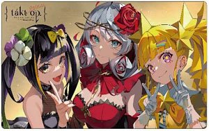 Rubber Desk Mat Collection Takt Op.: Destiny Within the City of Crimson Melodies Fantaisie-Impromptu & Destiny & Twinkle Twinkle Little Star (Card Supplies)