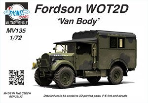 Fordson WOT2D `Van Body` (Plastic model)