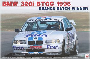 BMW 320i E36 1996 BTCC ブランズハッチ ウィナー (プラモデル)