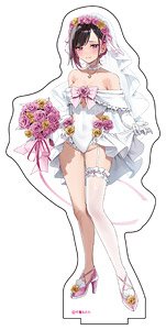 千種みのり 描き下ろしBIGアクリルスタンド【ウェディング水着ver.】(2)白雪恋 (キャラクターグッズ)