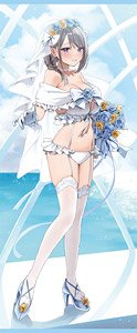 Minori Chigusa [Especially Illustrated] Life-size Tapestry [Wedding Swimwear Ver.] (1) Saotome Shino (Anime Toy)