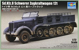 Sd.Kfz.8 Schwerer Zugkraftwagen 12t (Plastic model)