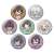 Bungo Stray Dogs Trading Mini Can Badge Bungp Dagashiten Ver. (Set of 7) (Anime Toy) Item picture1