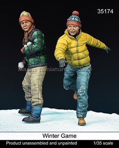 Winter Game (Set of 2) (Plastic model)