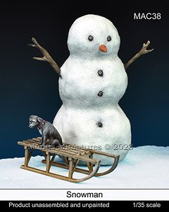 Snowman set (Plastic model)