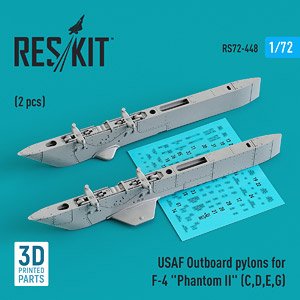 F-4 ファントムII 空軍型外側パイロン セット (プラモデル)