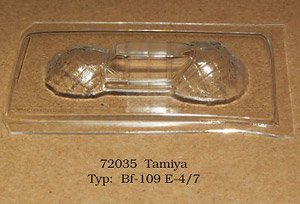 Bf109E-4/7 キャノピー (タミヤ用) (プラモデル)