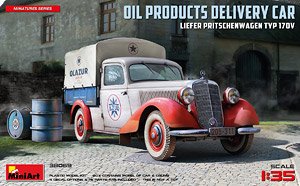 OIL PRODUCTS DELIVERY CAR, LIEFER PRITSCHENWAGEN TYP 170V (Plastic model)