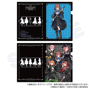 五等分の花嫁∽ クリアファイルセット ミリタリーロリータver. 中野三玖 (キャラクターグッズ)