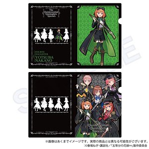 五等分の花嫁∽ クリアファイルセット ミリタリーロリータver. 中野四葉 (キャラクターグッズ)
