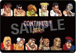 Street Fighter II Illust Play Mat NT CONTINUE? (Card Supplies)