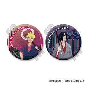BORUTO-ボルト- -NARUTO NEXT GENERATIONS- きらきら缶バッジ2個セット 百物語ver. (キャラクターグッズ)