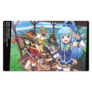 KonoSuba: God`s Blessing on this Wonderful World! 3 Character Rubber Mat A (Anime Toy)