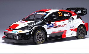 トヨタ GR ヤリス Rally1 2023年フィンランドラリー 優勝 #33 E.Evans/S.Martin (ミニカー)