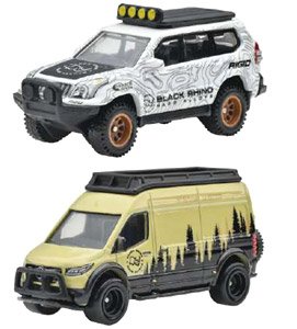 Hot Wheels Premium 2 packs Mercedes-Benz Sprinter Tourer / `05 Toyota Land Cruiser Prado (Toy)