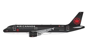 A320-200 Air Canada Jetz C-FNVV black color scheme (Pre-built Aircraft)