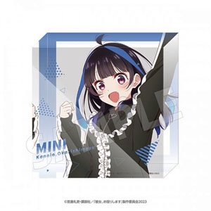 Rent-A-Girlfriend [Kanokari] Exhibition DISCOVER Acrylic Block Mini Yaemori (Anime Toy)