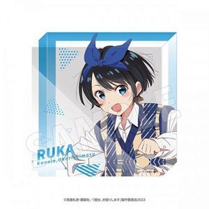 Rent-A-Girlfriend [Kanokari] Exhibition DISCOVER Acrylic Block Ruka Sarashina (Anime Toy)