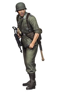 WWII German infantryman Otto Degen (Plastic model)