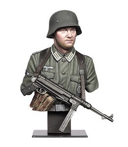 WWII German infantryman Otto Degen (Bust) (Plastic model)
