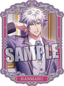Uta no Prince-sama: Shining Live Satin Sticker Yes, Your Highness Another Shot Ver. [Ranmaru Kurosaki] (Anime Toy)