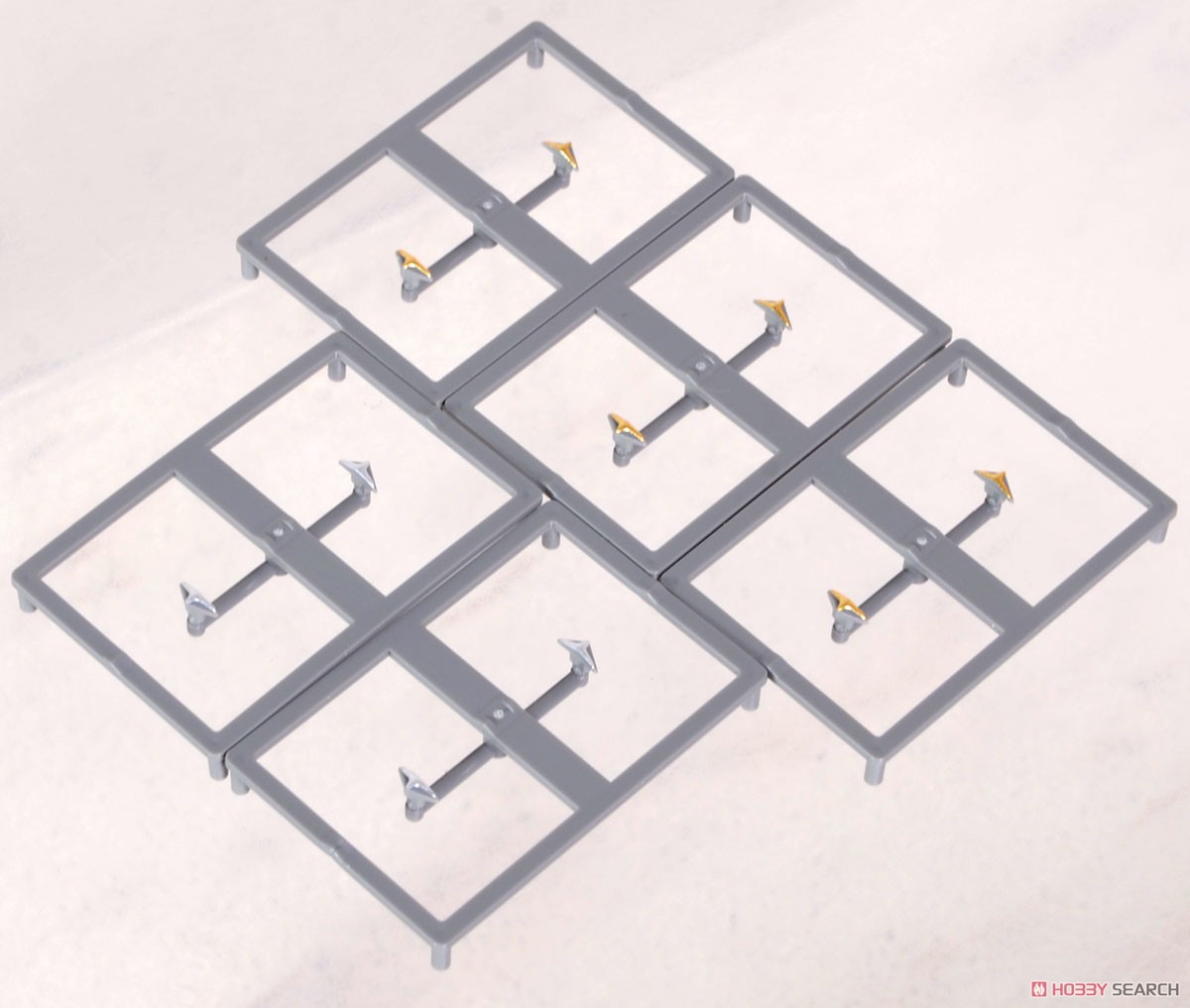 【 PP0827 】 特急シンボルマーク小(金・銀)セット (金3個・銀2個入り) (鉄道模型) 商品画像2