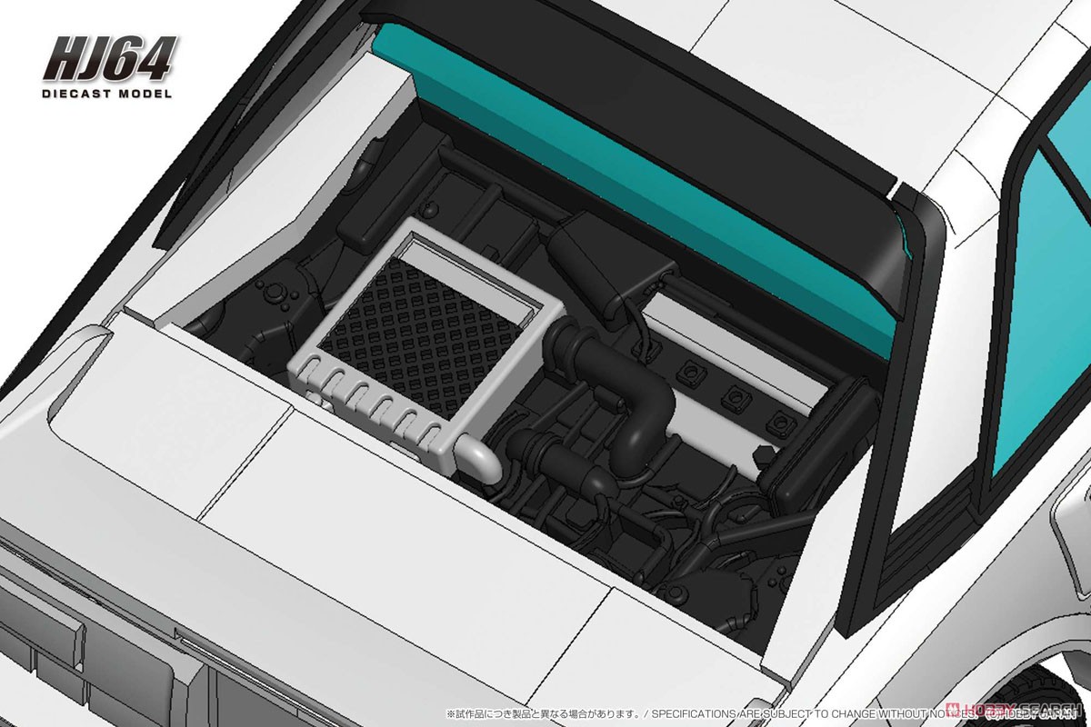 Toyota MR2 1600G-LIMITED SUPER CHARGER 1986 スパークルウェーブトーニング (ミニカー) その他の画像1