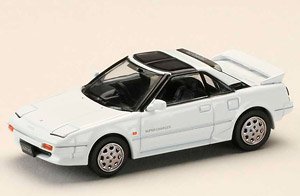 Toyota MR2 1600G-LIMITED SUPER CHARGER 1988 T BAR ROOF スーパーホワイト II (ミニカー)