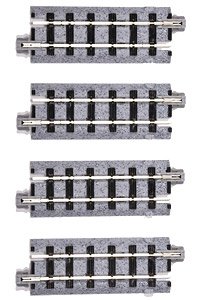 (OO-9/HOn) Narrow-Gauge UNITRACK 62mm (2 7/16`) Straight Track (4 Pieces) < NS62 > (Model Train)