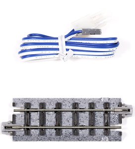 (OO-9/HOn) Narrow-Gauge UNITRACK 62mm (2 7/16`) Feeder Track (1 Piece) < NS62F > (Model Train)