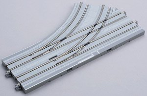 ユニトラム電動ポイント軌道プレートR180mm・左 (1本入り) (鉄道模型)