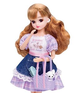 Licca LD-07 Dog & Cat Pet Sitter Licca-chan (Licca-chan)