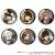 Blue Lock Trading Hologram Can Badge Masquerade Ver. (Set of 6) (Anime Toy) Item picture1