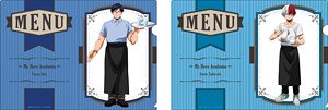 TV Animation [My Hero Academia] [Especially Illustrated] Clear File Set [Cafe Ver.] [C] Tenya Iida & Shoto Todoroki (Anime Toy)