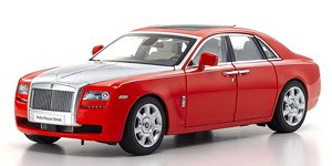 Rolls-Royce Ghost (Red/Silver) (Diecast Car)