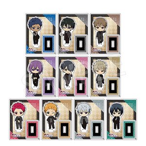 Kuroko`s Basketball Trading Mini Acrylic Stand (Black Suits 2023 winter) Type B (Set of 10) (Anime Toy)
