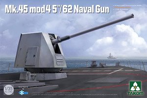 Mk.45 mod 4 5`/62 Naval Gun (Plastic model)