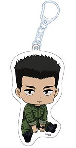 Brave Bang Bravern! Petanko Acrylic Key Ring Isami Ao (Anime Toy)