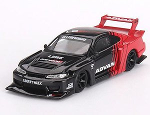 Nissan Silvia (S15) LB-Super Silhouette SILVIA ADVAN (RHD) (Diecast Car)