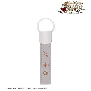 Rozen Maiden Suigintou Synthetic Leather Key Ring w/Key Ring (Anime Toy)