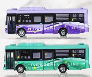 The Bus Collection J.R. Kyushu Hitahikosan Line BRT Hikoboshi Line Two Car Set (2 Cars Set) (Model Train)