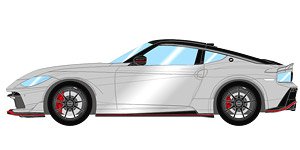 NISSAN Fairlady Z NISMO 2024 Brilliant Silver / Super Black (Diecast Car)