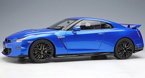 NISSAN GT-R Premium edition 2024 ワンガンブルー (ミニカー)