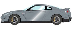 NISSAN GT-R Premium edition 2024 ダークメタルグレー (ミニカー)