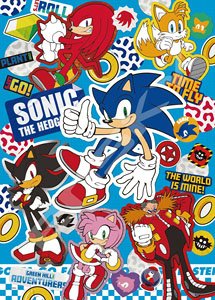 Sonic the Hedgehog No.500-557 Sticker Collection (Jigsaw Puzzles)