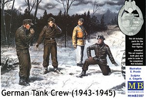 German Tank Crew (1943-1945) (Plastic model)