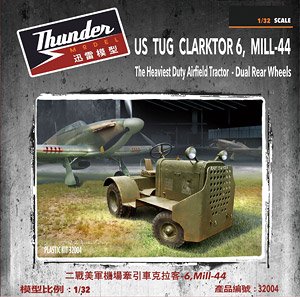 Clarktor 6 Mill-44 the Heaviest Duty Airfield Tractor - Dual Rear Wheels (Plastic model)